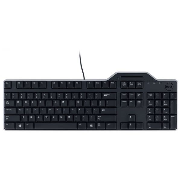 Teclado Dell Qwerty Smartcard USB PT Black - KB813-BK-POR