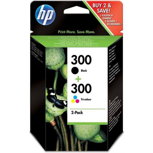 HP 300 COMBO PRETO/TRI-COLOR