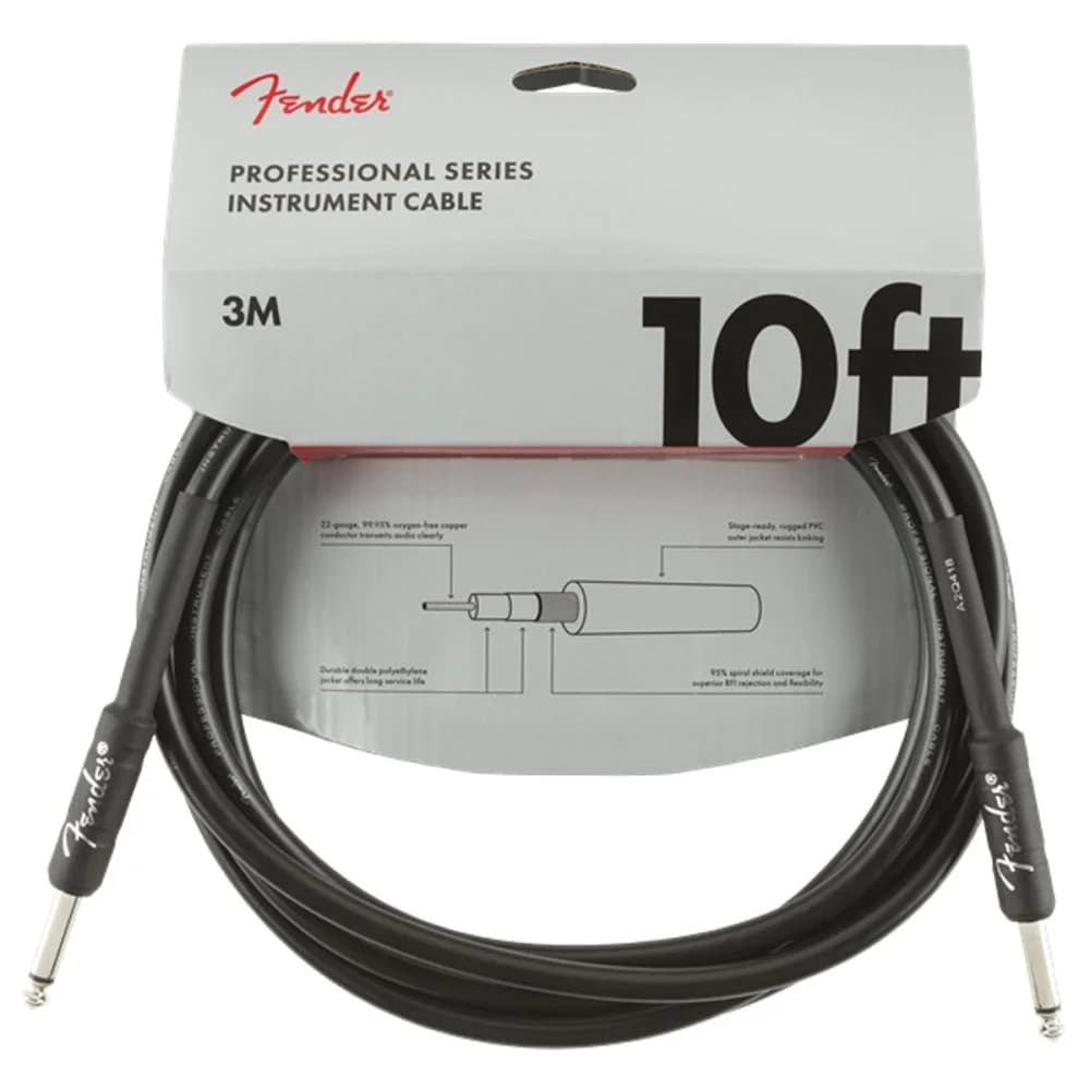 Fender Cabo Jack Pro 3m 10 Black