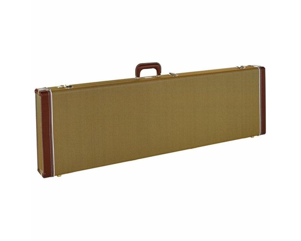 Fender Classic Series Wood Case - Precision Bass/Jazz Bass, Tweed - BimotorDJ
