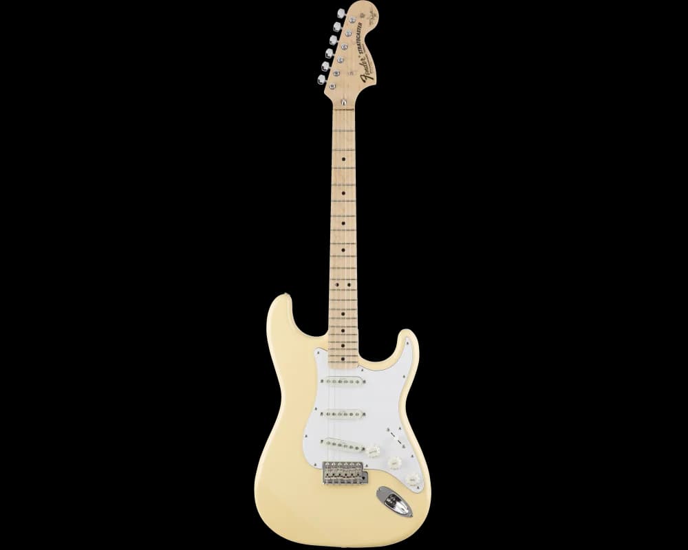 Fender Yngwie Malmsteen Stratocaster Vintage White w/Gig Bag - BimotorDJ