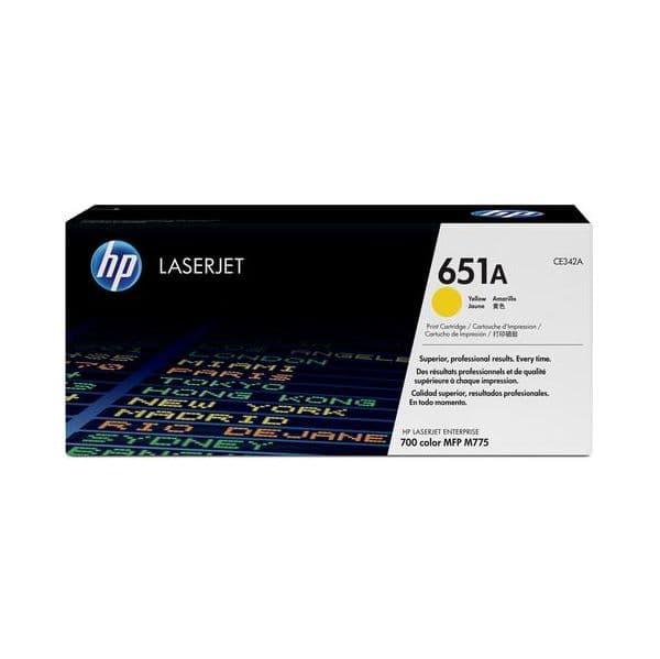 Tinteiro HP 651A Yellow CE342A