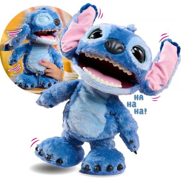 Just Play Peluche Interactivo Stitch Ultimate Feature 43cm