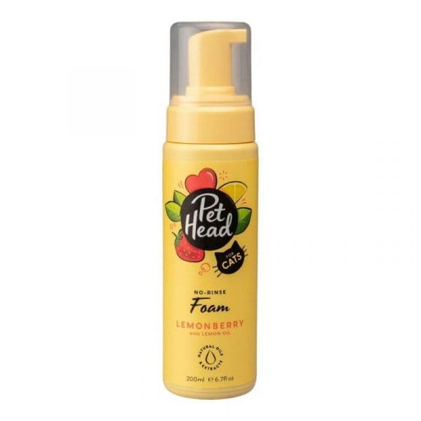 Pet Head Shampoo em Seco Felin' Good Espuma Gato (200 ml)