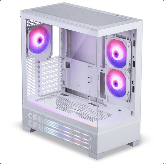 Caixa ATX Phanteks XT View Matrix D-RGB Vidro Temperado Branco