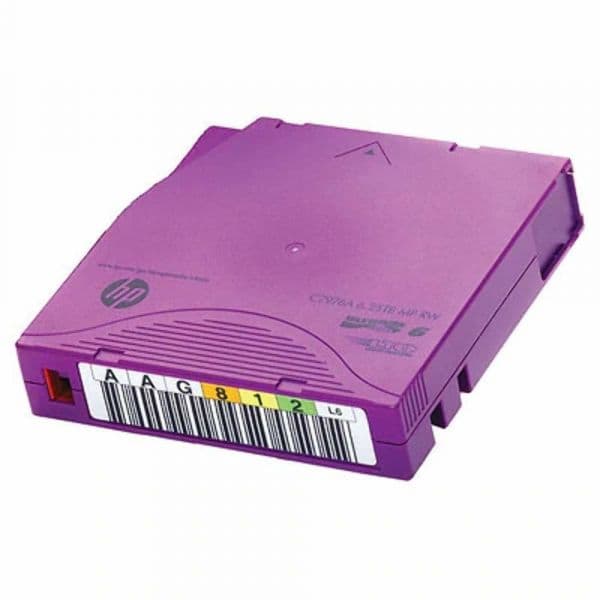 HP LTO6 MP Ultrium Non Custom Lbl 20 Pk - C7976AN