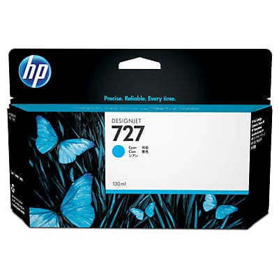 Tinteiro HP 727 Cyan B3P19A