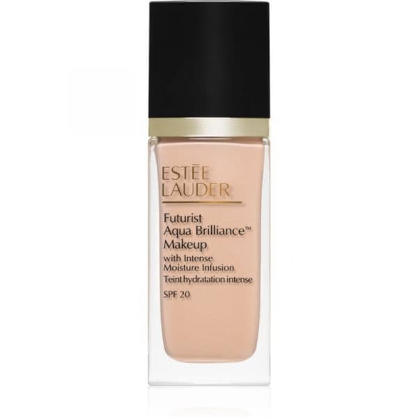 Estée Lauder Futurist Aqua Brilliance(tm) Makeup SPF 20 Base Hidratante Tom 1C0 Cool Porcelain 30ml
