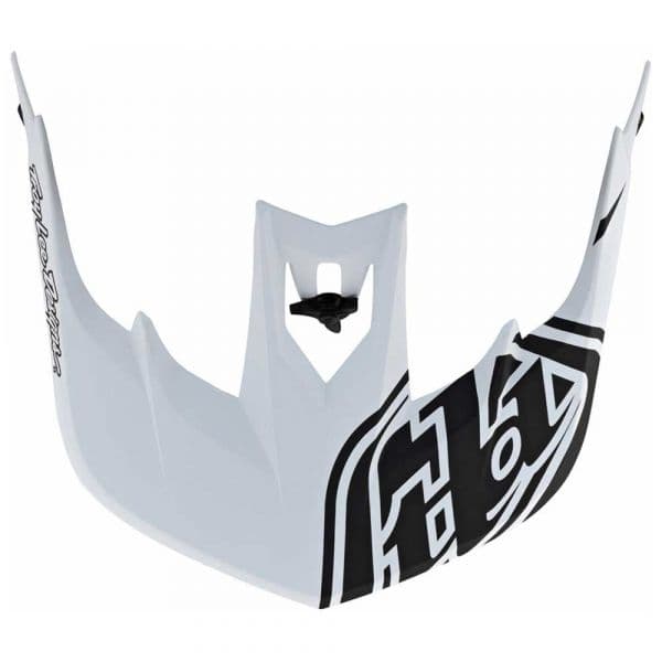Troy Lee Designs Stage Helmet Spare Visor Branco