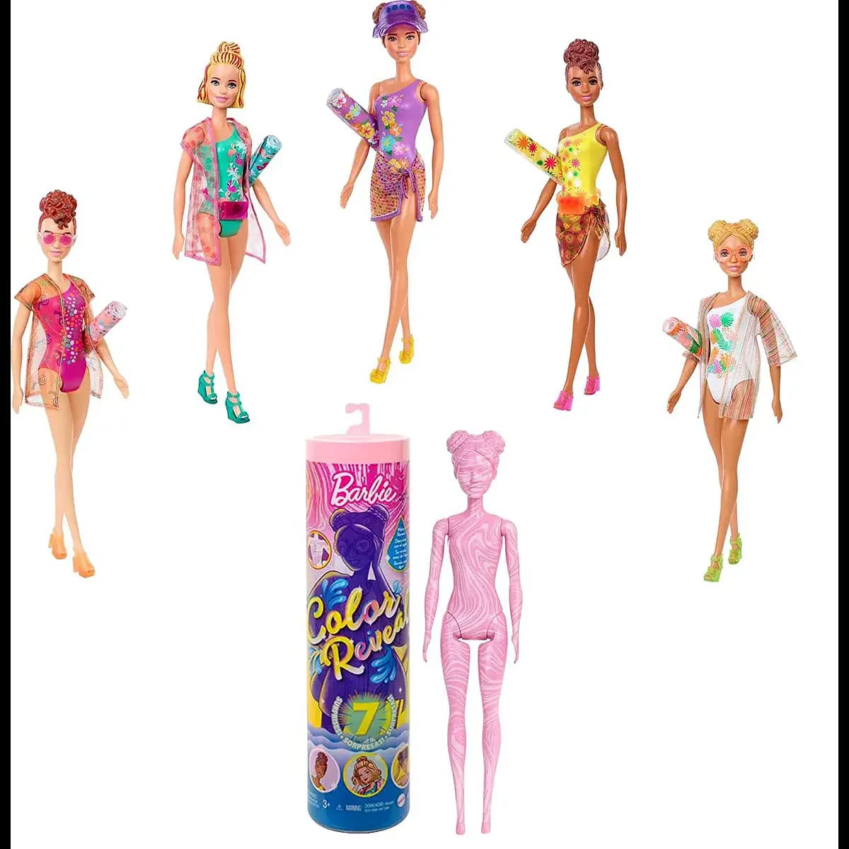 Barbie Color Reveal - Areia e Sol