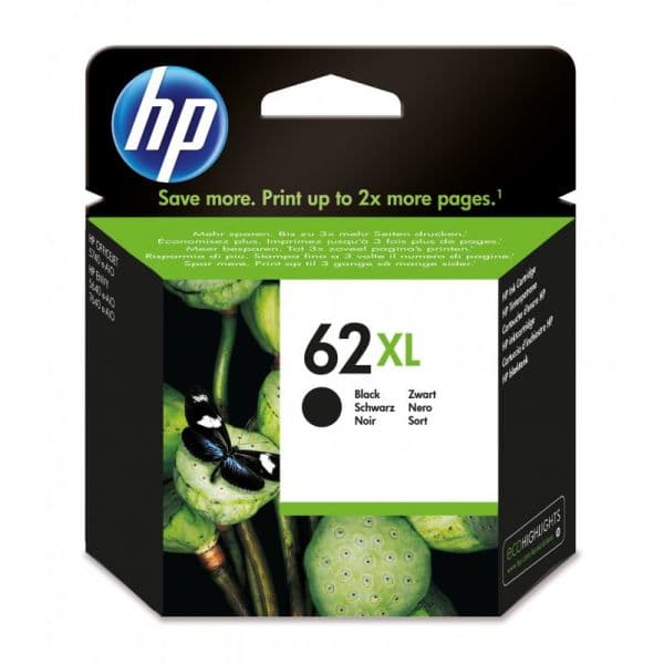 Tinteiro HP 62XL Preto C2P05AE