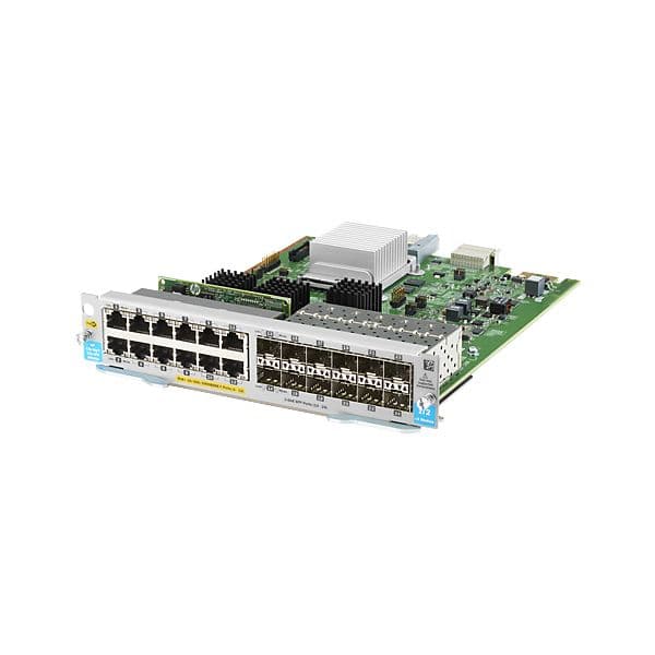 HP Switch 12p PoE+ / 12p 1GbE SFP v3 zl2 Mod - J9989A