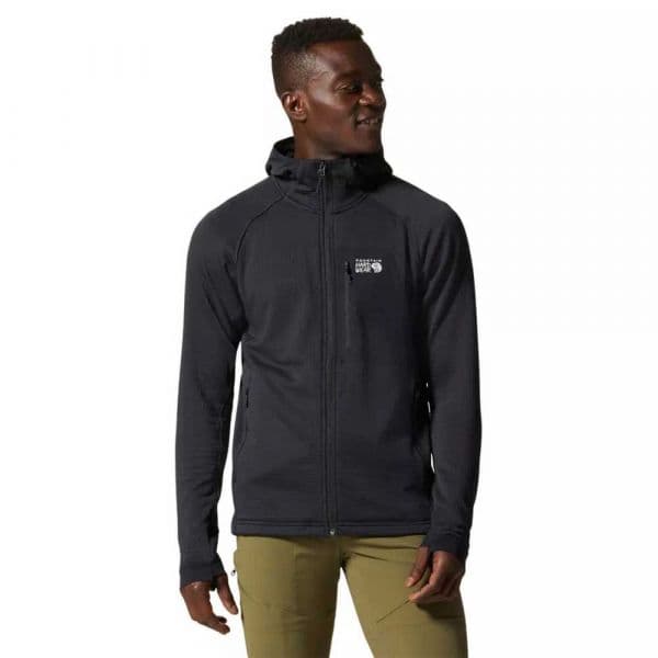 Mountain Hardwear Power Grid Hoodie Preto XL Homem