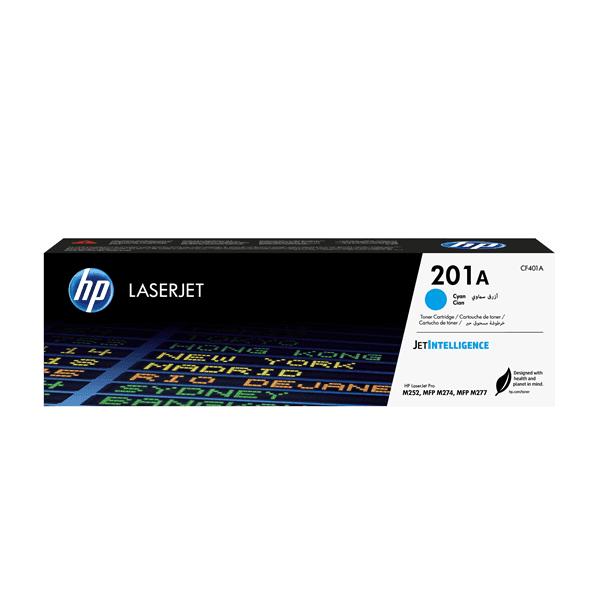 Toner HP LaserJet Original 201A - Ciano