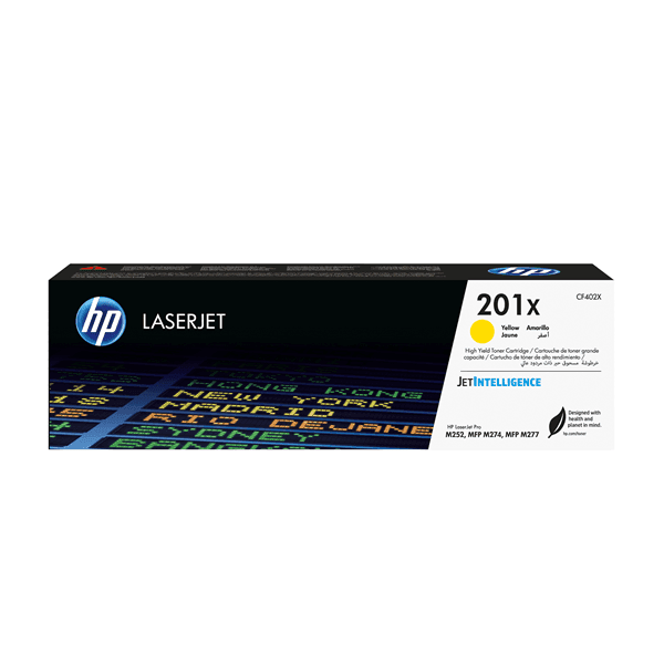 HP 201X Yellow CF402X