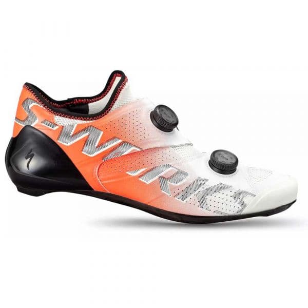 Specialized S-works Ares Road Shoes Branco,Laranja 41 Homem