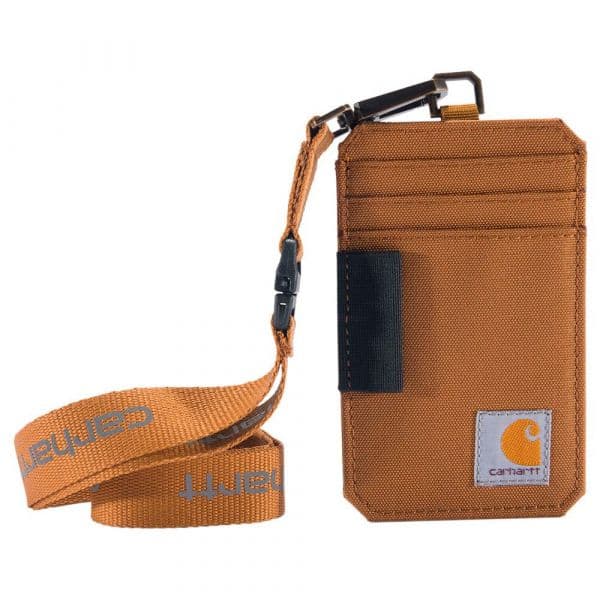 Carhartt Nylon Duck Id Wallet Castanho