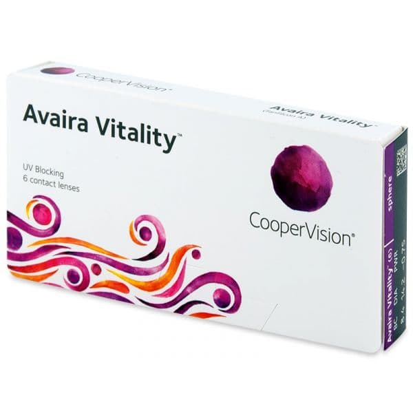 CooperVision Lentes Mensais Avaira Vitality 6 lentes