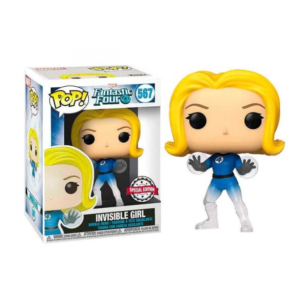 Funko POP! Marvel - Fantastic Four - Invisible Girl Exclusive #567