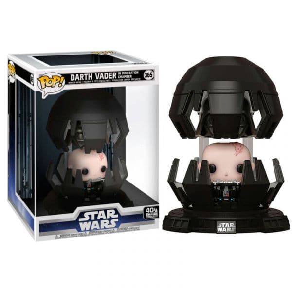 Funko POP! Bobble-Head: Star Wars: Empire Strikes Back 40 Years - Darth Vader in Meditation Chamber Supersized #365