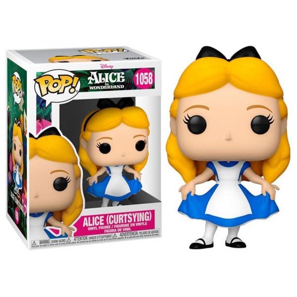 Funko POP! Disney: Alice in Wonderland 70th Anniversary - Alice (Curtsying)