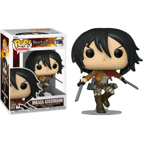 Funko POP! Animation: Attack on Titan - Mikasa Ackerman with Swords #1166