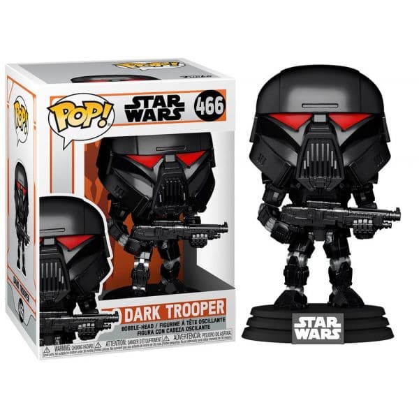 Funko POP! Star Wars : The Mandalorian Dark Trooper - 466