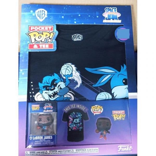 Funko POP! and Tee Space Jam - LeBron James XL