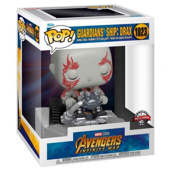 Funko POP! Marvel: Avengers: Infinity War - Guardians' Ship: Drax Exclusive #1023