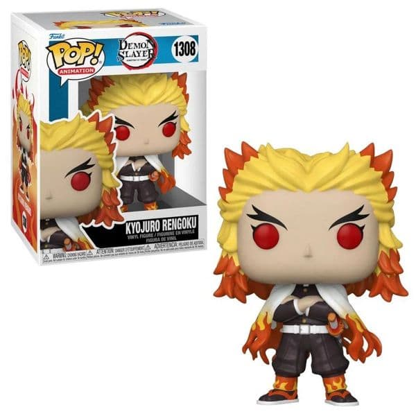 Funko POP! Animation: Demon Slayer: Kimetsu no Yaiba - Kyojuro Rengoku #1308
