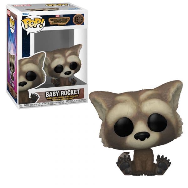 Funko POP! Marvel: Guardians of the Galaxy Vol. 3 - Baby Rocket #1208