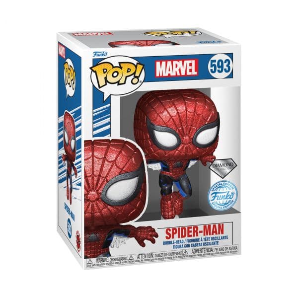 Funko POP! Marvel: Beyond Amazing - Spider-Man (Diamond) #593