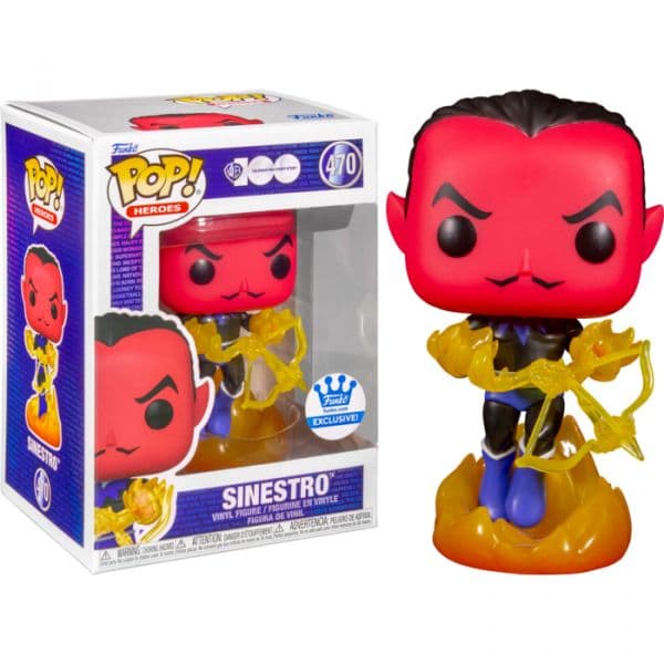 Funko POP! Heroes: Warner Bros. 100th Anniversary - Sinestro Exclusive #470