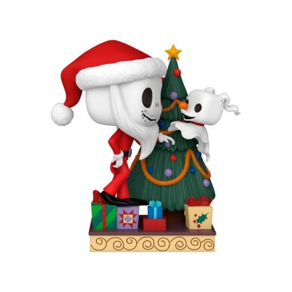Funko POP! Deluxe Disney: The Nightmare Before Christmas - Jack Skellington & Zero com Árvore #72382
