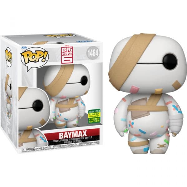 Funko POP! Movies: Big Hero 6 - Baymax (SuperSized) (2024 Summer Convention Exclusive) #1464