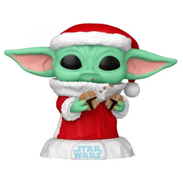 Funko POP! Star Wars - Grogu With Christmas Cookie #747