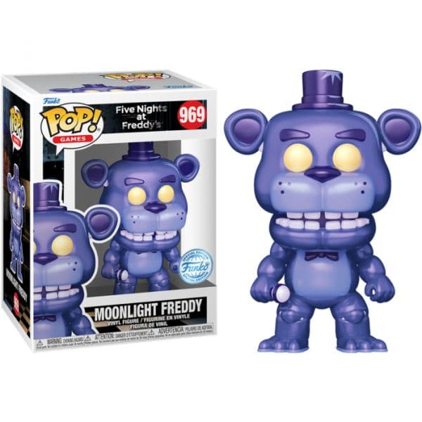 Funko POP! Games: Five Nights at Freddy's - Moonlight Freddy (Metallic) Exclusive #969