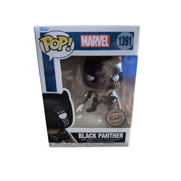 Funko POP! Marvel: Comics - Black Panther Exclusive #1391