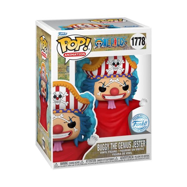 Funko POP! Animation: One Piece - Buggy The Genius Jester Exclusive #1778