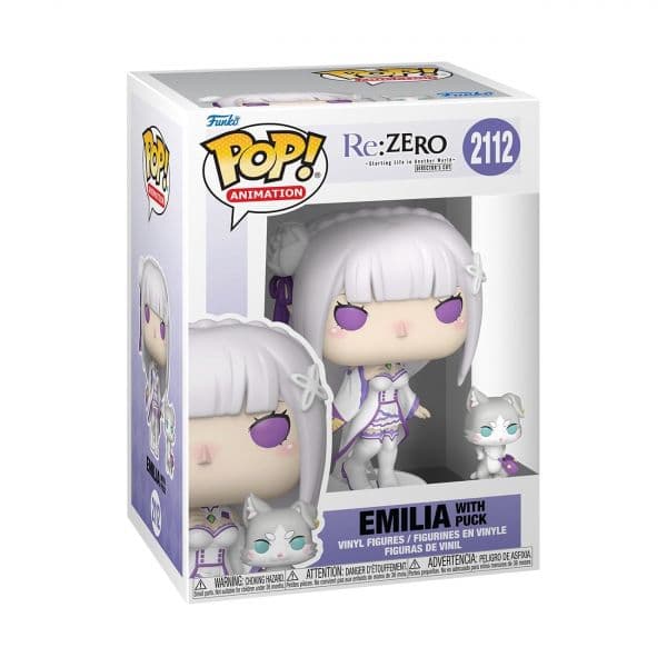 Funko Pop Re:Zero - Emilia with Puck #2112