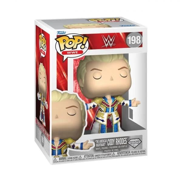 Funko POP! WWE: The American Nightmare - Cody Rhodes #198