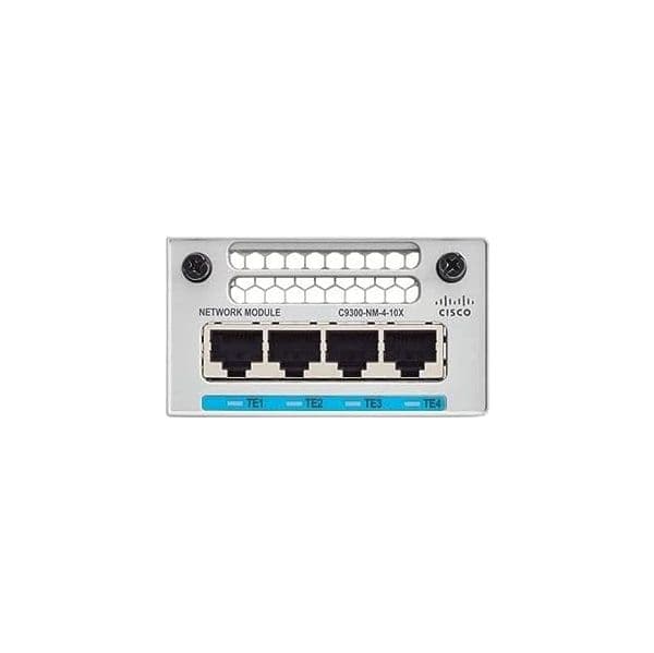 Cisco Switch Expansion Module 100M/1G/2.5G/5G/10 Gigabit Ethernet X 4 para Ca - C9300-NM-4M=