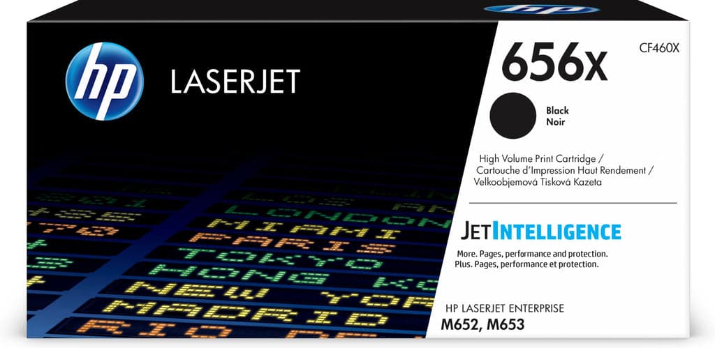 HP Toner 656X High Yield Black CF460X
