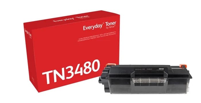 Everyday Toner Monocromático compatível com Brother TN-3480, Capa
