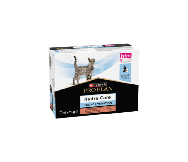 Purina Pro Plan Hydra Care Salmão 10 x 75g - ParAnimais