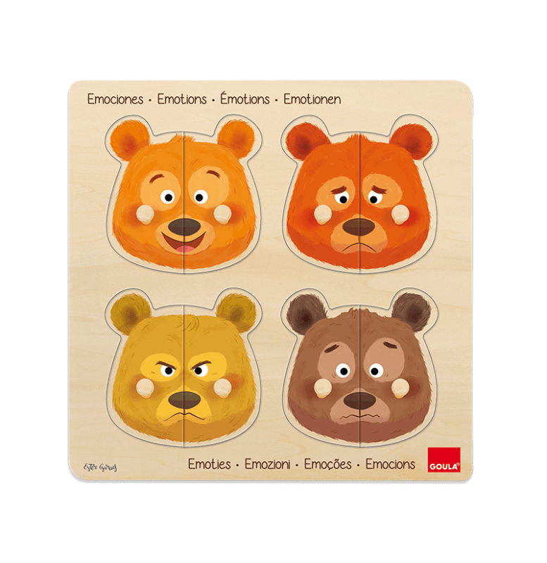 Puzzle das emoções Goula