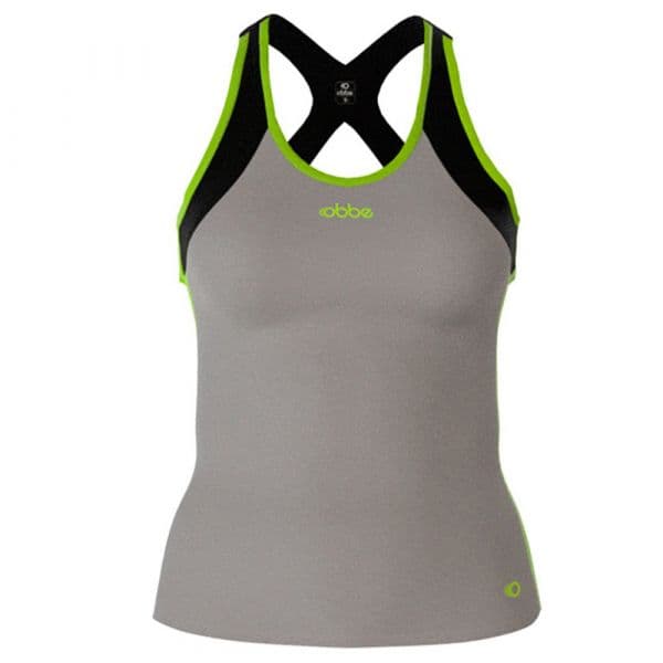 Obbe Sport Auckland Sleeveless T-shirt Cinzento M Mulher