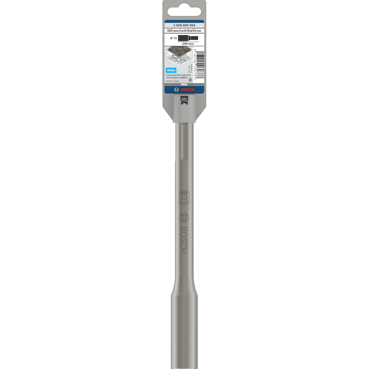Bosch Cinzel Professional Useful For Sds-max Keys 260x13 Mm Chisel Prateado