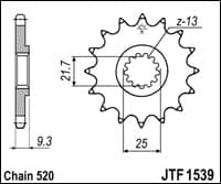 PINHAO JTF1539-15D