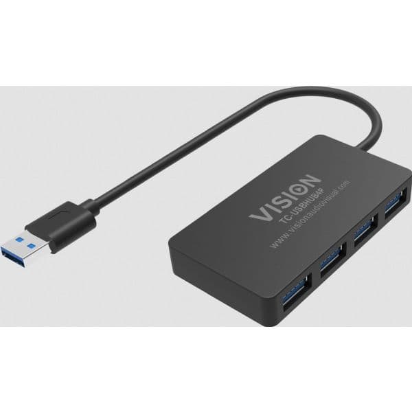 Vision Dock USB-C TC-USBCHUB5P HDMI 4K@60Hz RJ45 Gigabit USB 3.0 USB-C PD100W